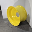 25"W x 46"D, John Deere Yellow 12-Hole Spun Disc