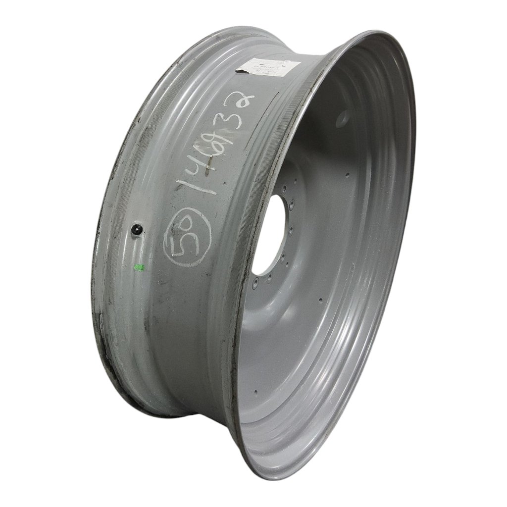 15"W x 50"D, Agco Corp Gray 10-Hole Formed Plate 50X15 10bolt ACG