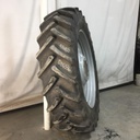 480/80R50 Mitas AC85 Radial R-1W on Case IH Silver Mist 10-Hole Formed Plate W/Weight Holes 80%
