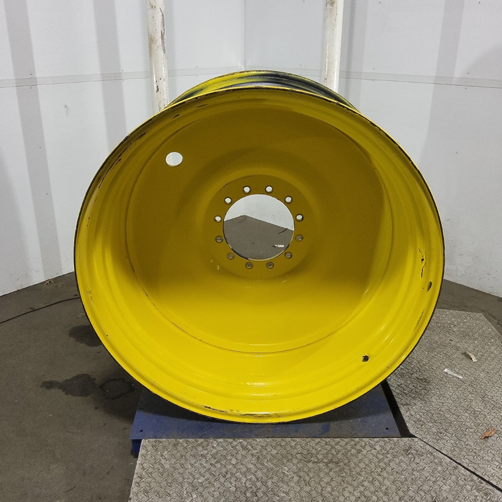 25"W x 46"D, John Deere Yellow 12-Hole Formed Plate
