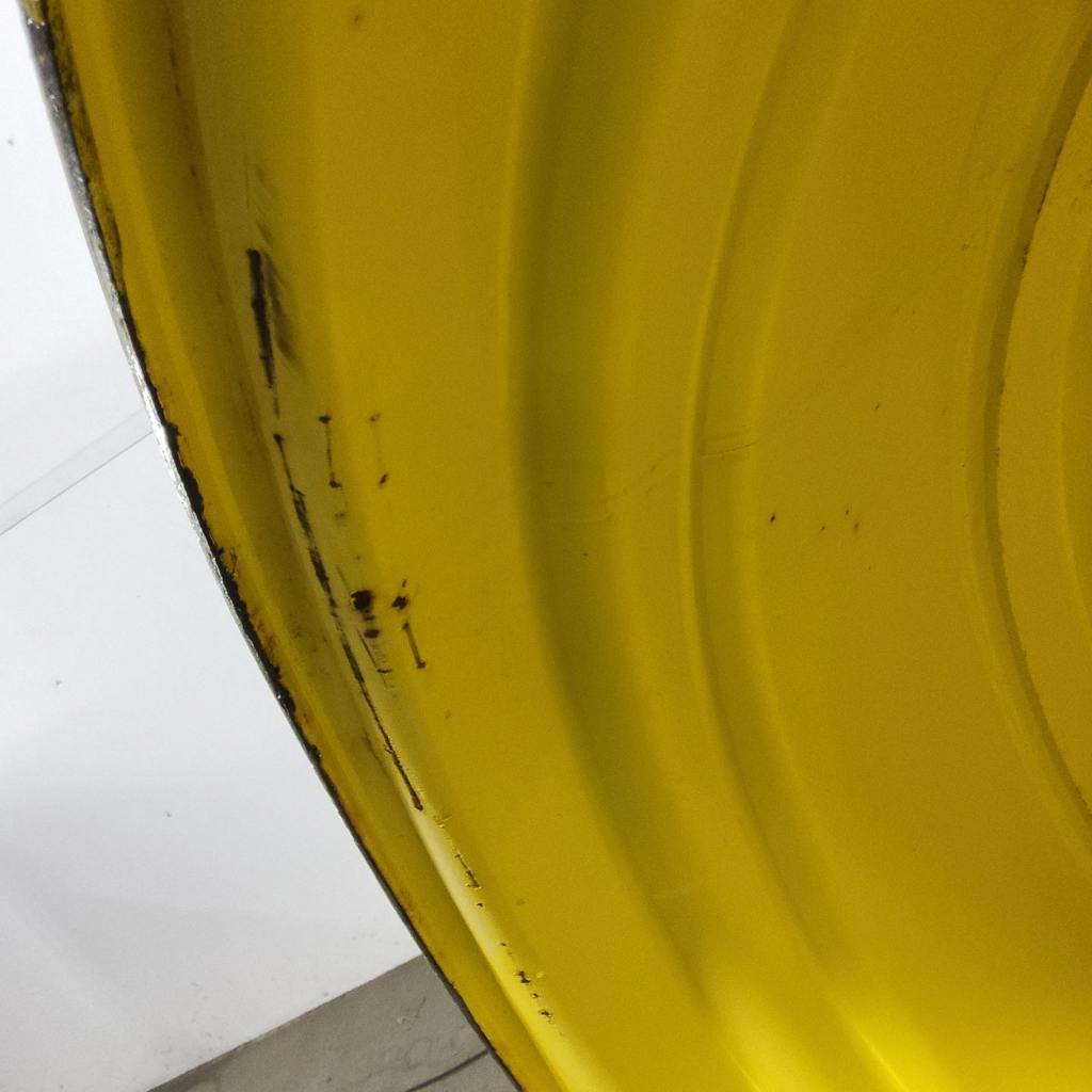 25"W x 46"D, John Deere Yellow 12-Hole Formed Plate