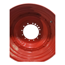 12-Hole Stub Disc Center for 38"-54" Rim, Fendt/Agco Red
