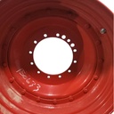 12-Hole Stub Disc Center for 38"-54" Rim, Fendt/Agco Red FR 12 hole center