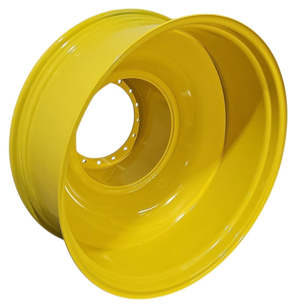 16"W x 42"D, John Deere Yellow 16-Hole Straddle Dual - Outside Dual