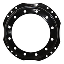 12-Hole Waffle Wheel (Groups of 3 bolts) Center for 28"-30" Rim, Black