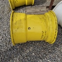 18"W x 16.1"D, John Deere Yellow 8-Hole Implement