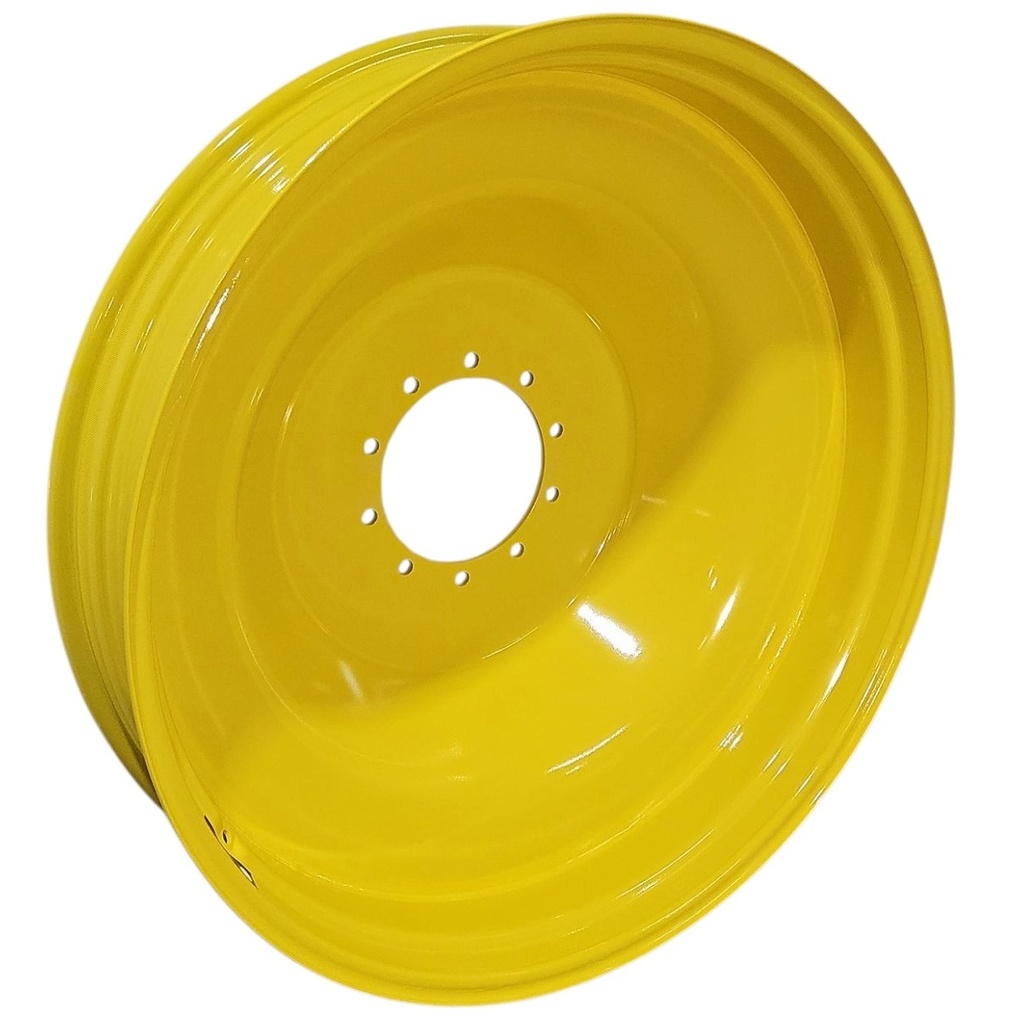 10"W x 46"D, John Deere Yellow 10-Hole Spun Disc