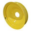 10"W x 46"D, John Deere Yellow 10-Hole Spun Disc