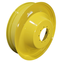 10"W x 46"D, John Deere Yellow 10-Hole Spun Disc