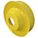 10"W x 46"D, John Deere Yellow 10-Hole Spun Disc
