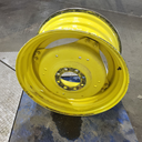 15"W x 30"D, John Deere Yellow 8-Hole Stub Disc (groups of 2 bolts)