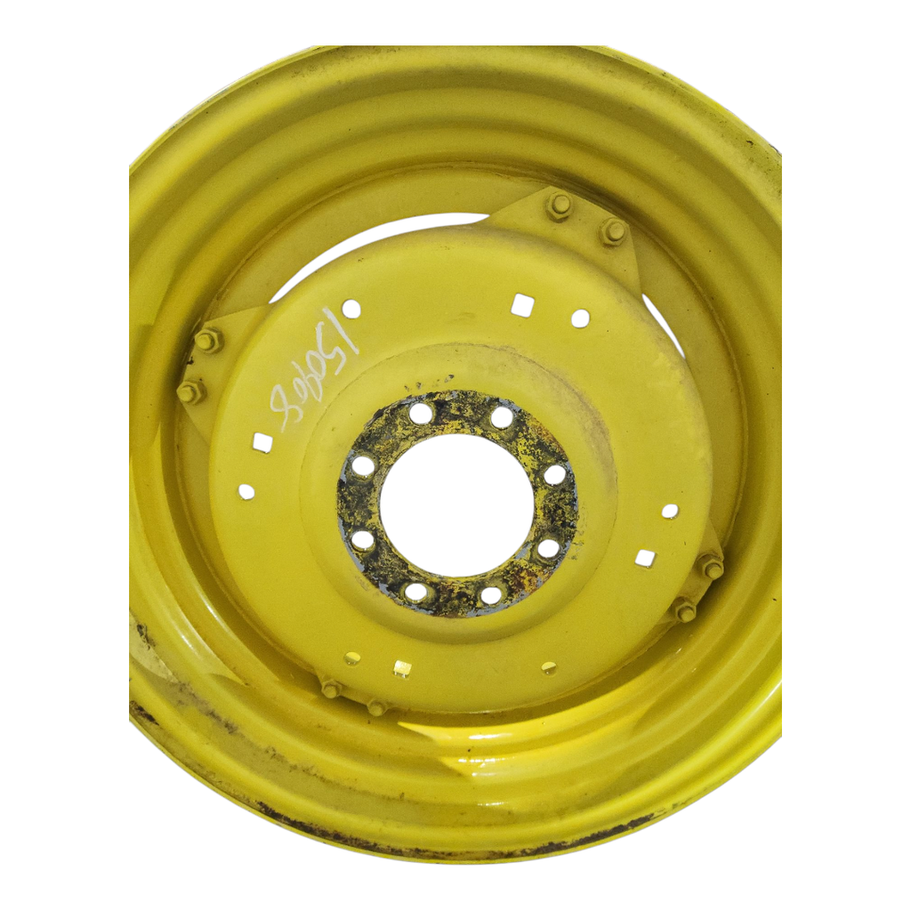 8-Hole Stub Disc (groups of 2 bolts) Center for 30" Rim, John Deere Yellow
