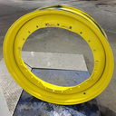 10"W x 42"D, John Deere Yellow 12-Hole Waffle Wheel (Groups of 3 bolts)