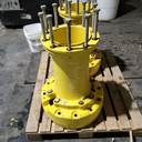 10 to 12-Hole 28"L FWD Spacer(2-PC OE Style), John Deere Yellow