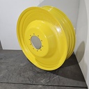 12"W x 46"D, John Deere Yellow 10-Hole Spun Disc