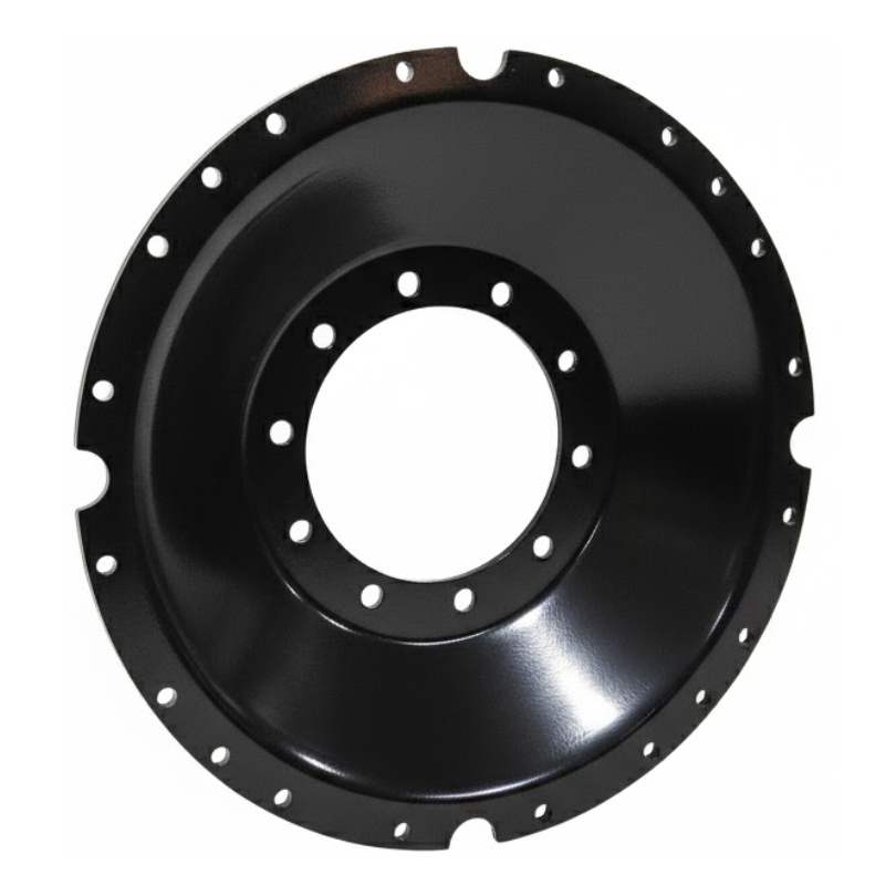 10-Hole Waffle Wheel (Groups of 3 bolts)HD Center for 34" Rim, Gloss Black