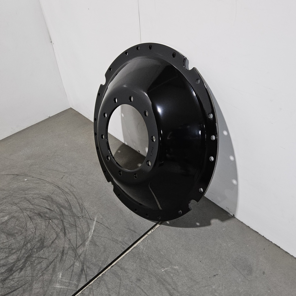 10-Hole Waffle Wheel (Groups of 3 bolts)HD Center for 34" Rim, Gloss Black