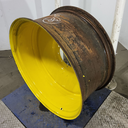 18"W x 38"D, John Deere Yellow 10-Hole Formed Plate
