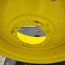18"W x 38"D, John Deere Yellow 10-Hole Formed Plate