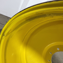 18"W x 38"D, John Deere Yellow 10-Hole Formed Plate