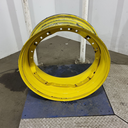 15"W x 34"D, John Deere Yellow 12-Hole Waffle Wheel (Groups of 3 bolts)