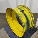15"W x 34"D, John Deere Yellow 12-Hole Waffle Wheel (Groups of 3 bolts)