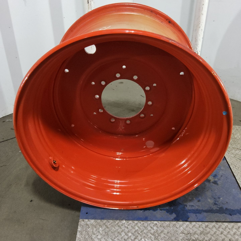 27"W x 38"D, Fendt/Agco Red 10-Hole Formed Plate