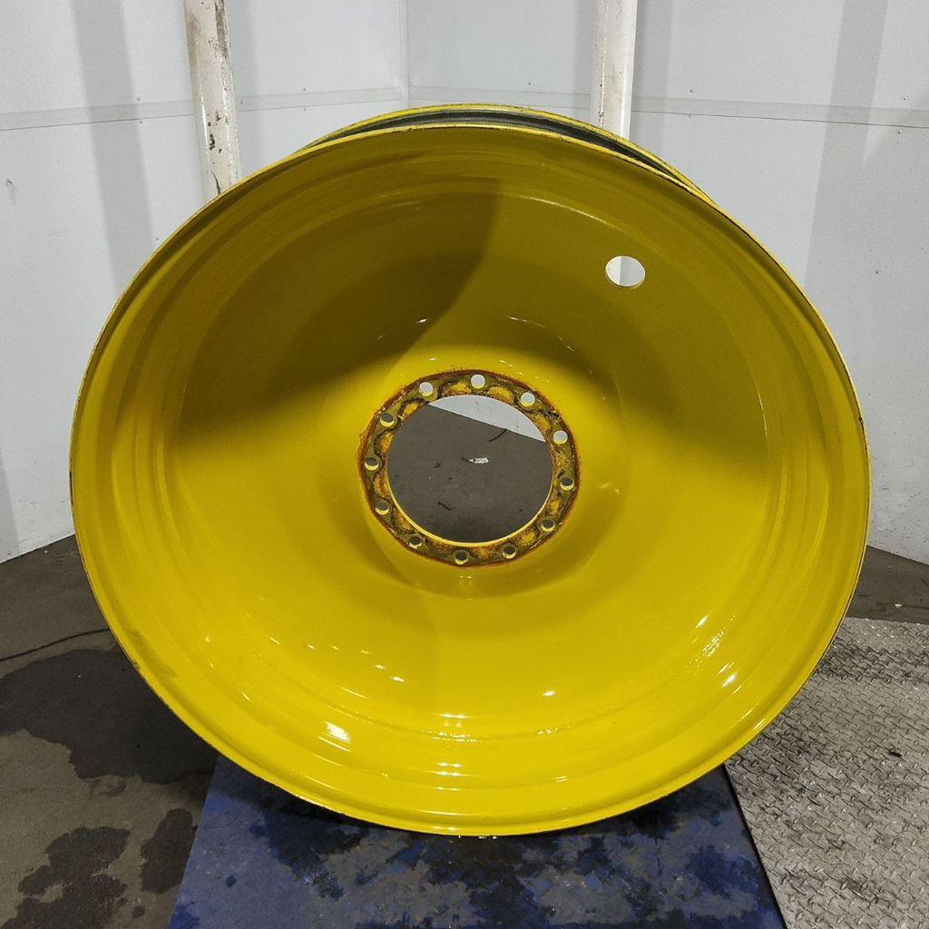 12"W x 46"D, John Deere Yellow 12-Hole Bubble Disc