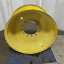18"W x 38"D, John Deere Yellow 12-Hole Formed Plate