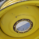 18"W x 38"D, John Deere Yellow 10-Hole Formed Plate