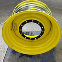 20"W x 34"D, John Deere Yellow 12-Hole Formed Plate
