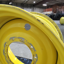 21"W x 32"D, John Deere Yellow 10-Hole Formed Plate