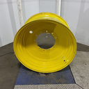18"W x 38"D, John Deere Yellow 12-Hole Formed Plate