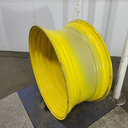 18"W x 38"D, John Deere Yellow 12-Hole Formed Plate