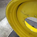 18"W x 38"D, John Deere Yellow 12-Hole Formed Plate