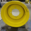 16"W x 22.5"D, John Deere Yellow 8-Hole Formed Plate