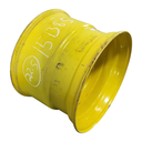 16"W x 22.5"D, John Deere Yellow 8-Hole Formed Plate