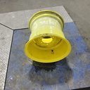14"W x 16.1"D, John Deere Yellow 6-Hole Implement