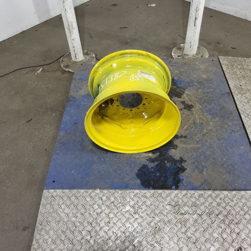 10"W x 15"D, John Deere Yellow 6-Hole Implement