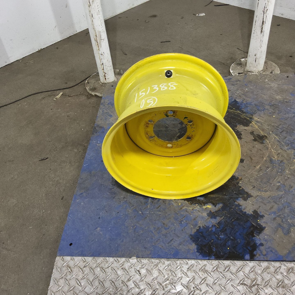 10"W x 15"D, John Deere Yellow 6-Hole Implement