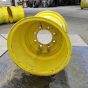 18"W x 16.1"D, John Deere Yellow 8-Hole Implement