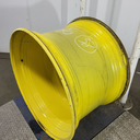 25"W x 38"D, John Deere Yellow 10-Hole Formed Plate
