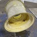 16"W x 16.1"D, John Deere Yellow 8-Hole Implement