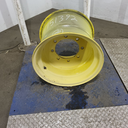 16"W x 20"D, John Deere Yellow 8-Hole Flat Plate