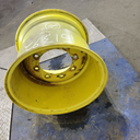 16"W x 20"D, John Deere Yellow 8-Hole Flat Plate