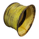 25"W x 42"D, John Deere Yellow 10-Hole Formed Plate