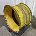 25"W x 42"D, John Deere Yellow 10-Hole Formed Plate