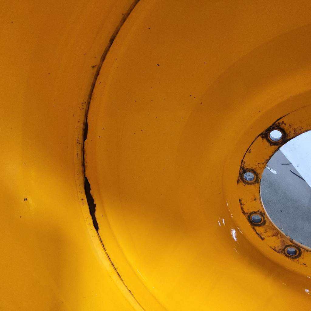 28"W x 46"D, Hagie Orange 10-Hole Formed Plate Sprayer