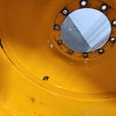 28"W x 46"D, Hagie Orange 10-Hole Formed Plate Sprayer
