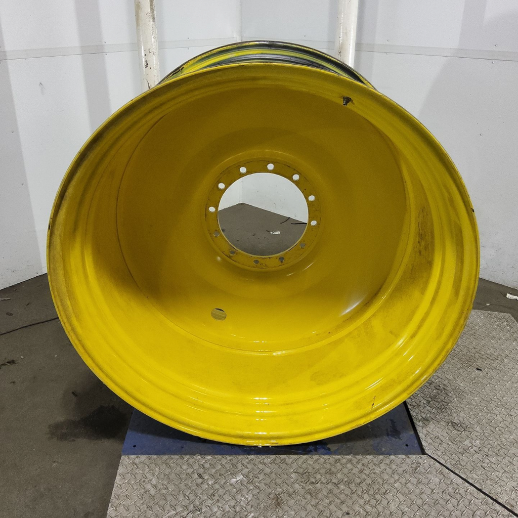 28"W x 46"D, John Deere Yellow 12-Hole Formed Plate Sprayer